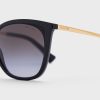 Ochelari de soare Ralph Lauren 0Ra5280 Wayfarers negri pentru femei
