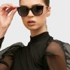 Ochelari de soare Ralph Lauren 0Ra5280 Wayfarers negri pentru femei