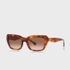 Ochelari de soare Ralph Lauren 0Ra5292 Wayfarer maro pentru femei