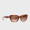 Ochelari de soare Ralph Lauren 0Ra5292 Wayfarer maro pentru femei