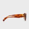 Ochelari de soare Ralph Lauren 0Ra5292 Wayfarer maro pentru femei