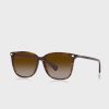 Ochelari de soare Ralph Lauren 0Ra5293 Wayfarer maro pentru femei