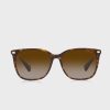 Ochelari de soare Ralph Lauren 0Ra5293 Wayfarer maro pentru femei
