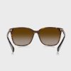 Ochelari de soare Ralph Lauren 0Ra5293 Wayfarer maro pentru femei