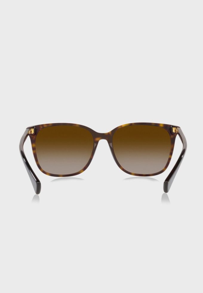 Ochelari de soare Ralph Lauren 0Ra5293 Wayfarer maro pentru femei
