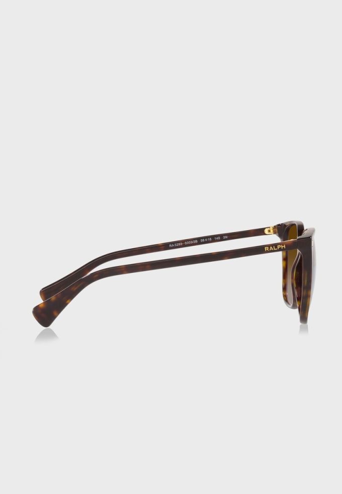 Ochelari de soare Ralph Lauren 0Ra5293 Wayfarer maro pentru femei