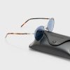 Ochelari de soare rotunzi pentru bărbați Ralph Lauren 0PH3133 argintii