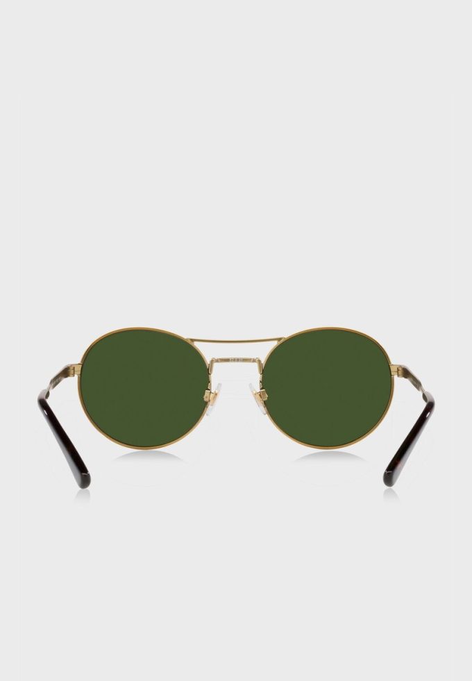 Ochelari de soare rotunzi pentru bărbați Ralph Lauren 0Ph3142 aurii