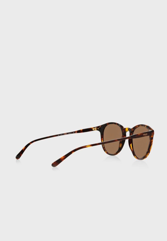 Ochelari de soare rotunzi pentru bărbați Ralph Lauren 0Ph4110 maro Ochelari de soare rotunzi pentru bărbați Ralph Lauren 0Ph4110 maro