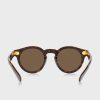 Ochelari de soare rotunzi pentru bărbați Ralph Lauren 0Ph4165 maro