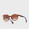 Ochelari de soare rotunzi pentru femei Ralph Lauren 0Ra5285U maro