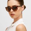 Ochelari de soare rotunzi pentru femei Ralph Lauren 0Ra5285U maro