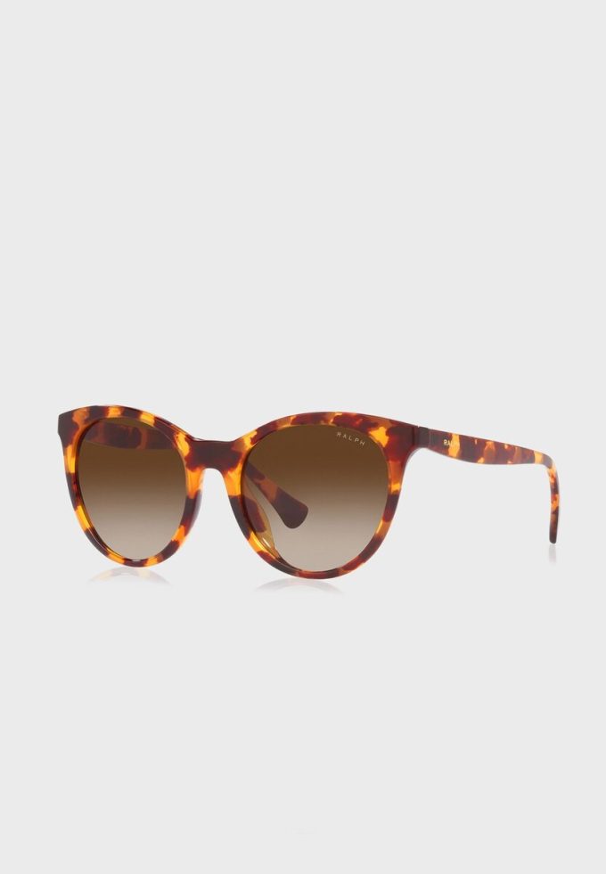 Ochelari de soare rotunzi pentru femei Ralph Lauren 0Ra5294U maro