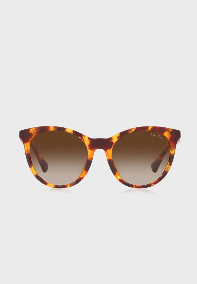 Ochelari de soare rotunzi pentru femei Ralph Lauren 0Ra5294U maro