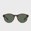 Ochelari de soare rotunzi Ralph Lauren 0Ph4176 verzi pentru bărbați