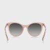 Ochelari de soare supradimensionați pentru femei Ralph Lauren 0Ra5294U roz