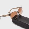 Ochelari de soare supradimensionați Ralph Lauren 0Ra5268 maro pentru femei