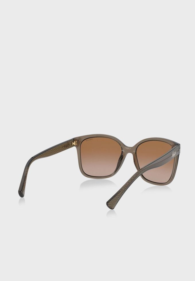Ochelari de soare supradimensionați Ralph Lauren 0Ra5268 maro pentru femei