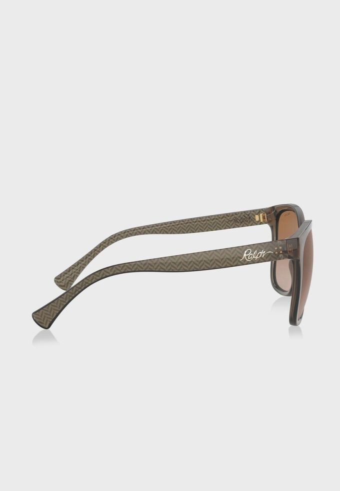 Ochelari de soare supradimensionați Ralph Lauren 0Ra5268 maro pentru femei