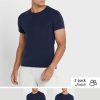 Pachet de 2 tricouri Ralph Lauren pentru bărbați din bleumarin