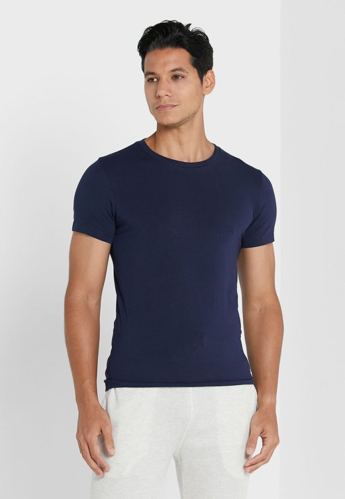 Pachet de 2 tricouri Ralph Lauren pentru bărbați din bleumarin