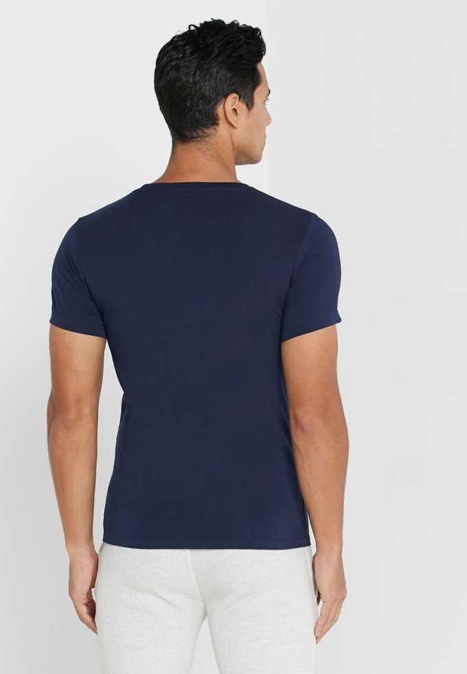 Pachet de 2 tricouri Ralph Lauren pentru bărbați din bleumarin