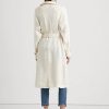 Paltoane de in pentru femei Ralph Lauren, cu centură, în formă de oase Paltoane de in pentru femei Ralph Lauren, cu centură, în formă de oase