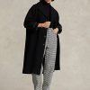Paltoane din amestec de lână, negru, Ralph Lauren, supradimensionate, în spina de pește Paltoane din amestec de lână, negru, Ralph Lauren, supradimensionate, în spina de pește