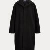Paltoane din amestec de lână, negru, Ralph Lauren, supradimensionate, în spina de pește Paltoane din amestec de lână, negru, Ralph Lauren, supradimensionate, în spina de pește