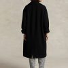 Paltoane din amestec de lână, negru, Ralph Lauren, supradimensionate, în spina de pește Paltoane din amestec de lână, negru, Ralph Lauren, supradimensionate, în spina de pește