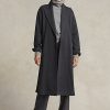 Paltoane din flanel Ralph Lauren gri închis pentru damă Paltoane din flanel Ralph Lauren gri închis pentru damă
