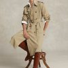 Paltoane din twill de damă Ralph Lauren kaki Paltoane din twill de damă Ralph Lauren kaki