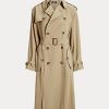 Paltoane din twill de damă Ralph Lauren kaki Paltoane din twill de damă Ralph Lauren kaki