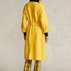 Paltoane galbene pentru femei Ralph Lauren, cu două fețe, în amestec de lână Paltoane galbene pentru femei Ralph Lauren, cu două fețe, în amestec de lână