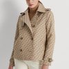 Paltoane jacquard cu monogramă de damă Ralph Lauren kaki