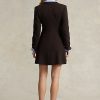 Paltoane maro Ralph Lauren din tweed pentru femei Paltoane maro Ralph Lauren din tweed pentru femei