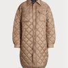 Paltoane matlasate supradimensionate pentru femei Ralph Lauren maro Paltoane matlasate supradimensionate pentru femei Ralph Lauren maro