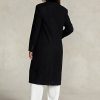 Paltoane Melton din amestec de lână cu guler de catifea pentru femei Ralph Lauren negre Paltoane Melton din amestec de lână cu guler de catifea pentru femei Ralph Lauren negre