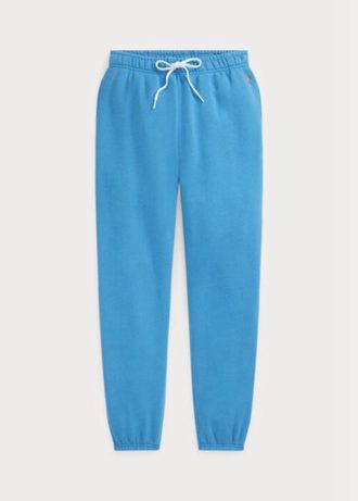 Pantaloni albaștri pentru atletism din lână Ralph Lauren pentru femei