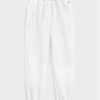Pantaloni albi de atletism din lână Ralph Lauren pentru femei Pantaloni albi de atletism din lână Ralph Lauren pentru femei