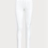 Pantaloni albi pentru atletism Golf Stretch Ralph Lauren pentru femei