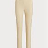 Pantaloni atletici kaki Ralph Lauren Golf Stretch pentru femei Pantaloni atletici kaki Ralph Lauren Golf Stretch pentru femei