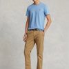 Pantaloni chino slim fit Ralph Lauren kaki pentru bărbați Pantaloni chino slim fit Ralph Lauren kaki pentru bărbați