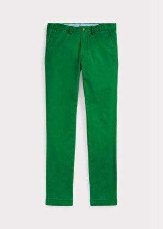 Pantaloni chino slim fit, verzi, pentru bărbați, Ralph Lauren Pantaloni chino slim fit, verzi, pentru bărbați, Ralph Lauren