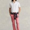 Pantaloni chino stretch pentru bărbați, de culoare roz, Ralph Lauren, slim fit Pantaloni chino stretch pentru bărbați, de culoare roz, Ralph Lauren, slim fit