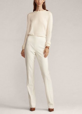 Pantaloni crep de lână Alandra Ralph Lauren pentru damă