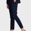 Pantaloni croiți Ralph Lauren de damă albaștri