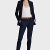 Pantaloni croiți Ralph Lauren de damă albaștri