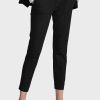 Pantaloni croiți Ralph Lauren de damă negri