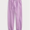 Pantaloni de atletism din lână pentru femei Ralph Lauren violet Pantaloni de atletism din lână pentru femei Ralph Lauren violet